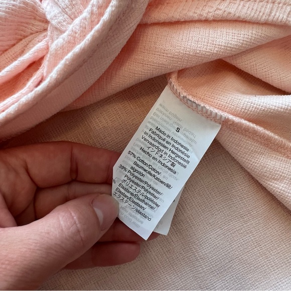 NWT j. Crew pink tie front tee - Picture 5 of 6